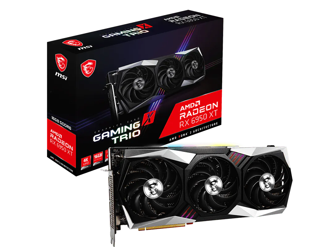 MSI Radeon RX 6950 XT GAMING X TRIO 16G